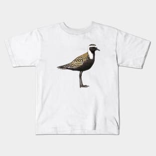 American Golden Plover illustration Kids T-Shirt